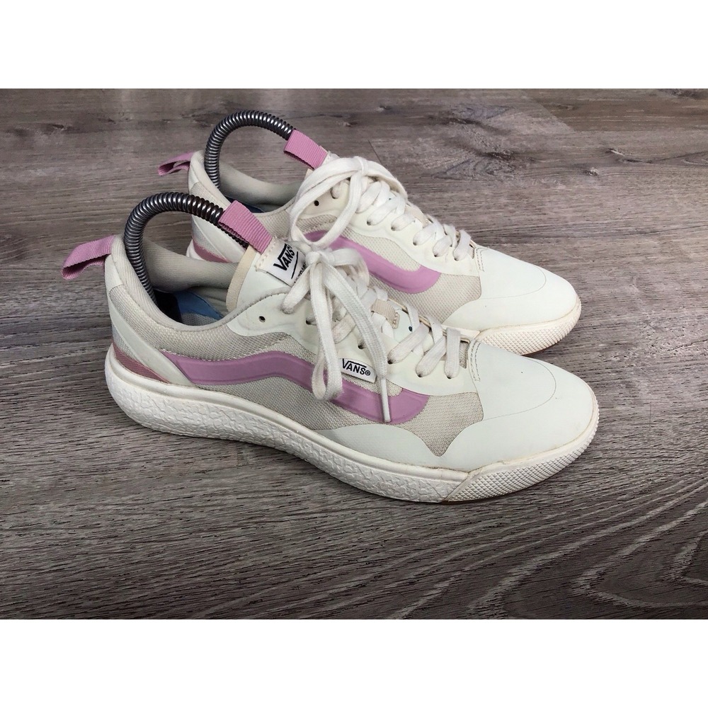 Vans UltraRange EXO SE Womens Size 7.5 Pink White Athletic Shoes Sneakers